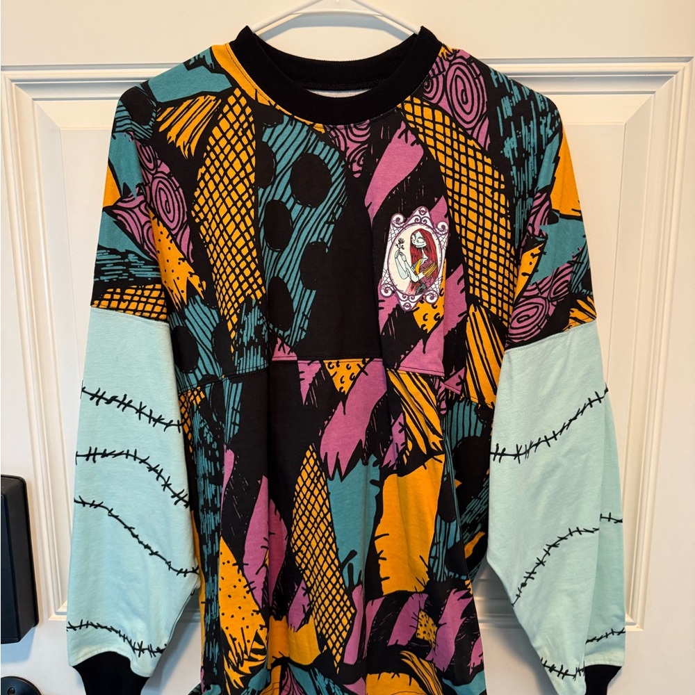 Colorful Graphic Long Sleeve Tee